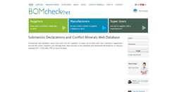 Desktop Screenshot of demo.bomcheck.net